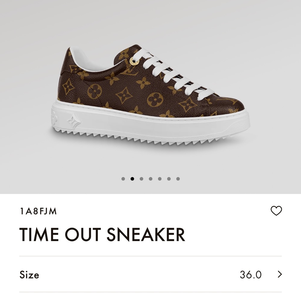 Louis Vuitton Time Out Sneaker